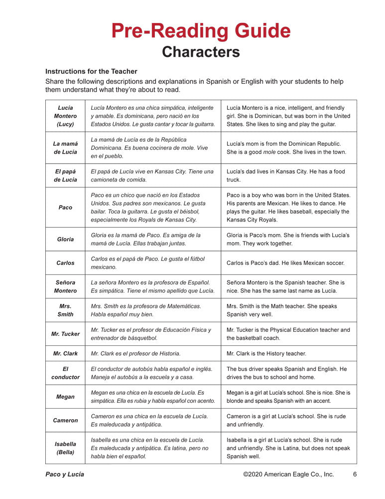Paco y Lucía - Level 2 - Spanish Acquisition™ Reader by Jay Barron