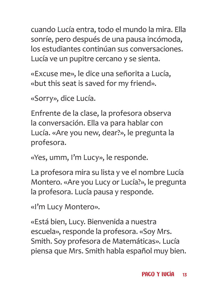 Paco y Lucía - Level 2 - Spanish Acquisition™ Reader by Jay Barron