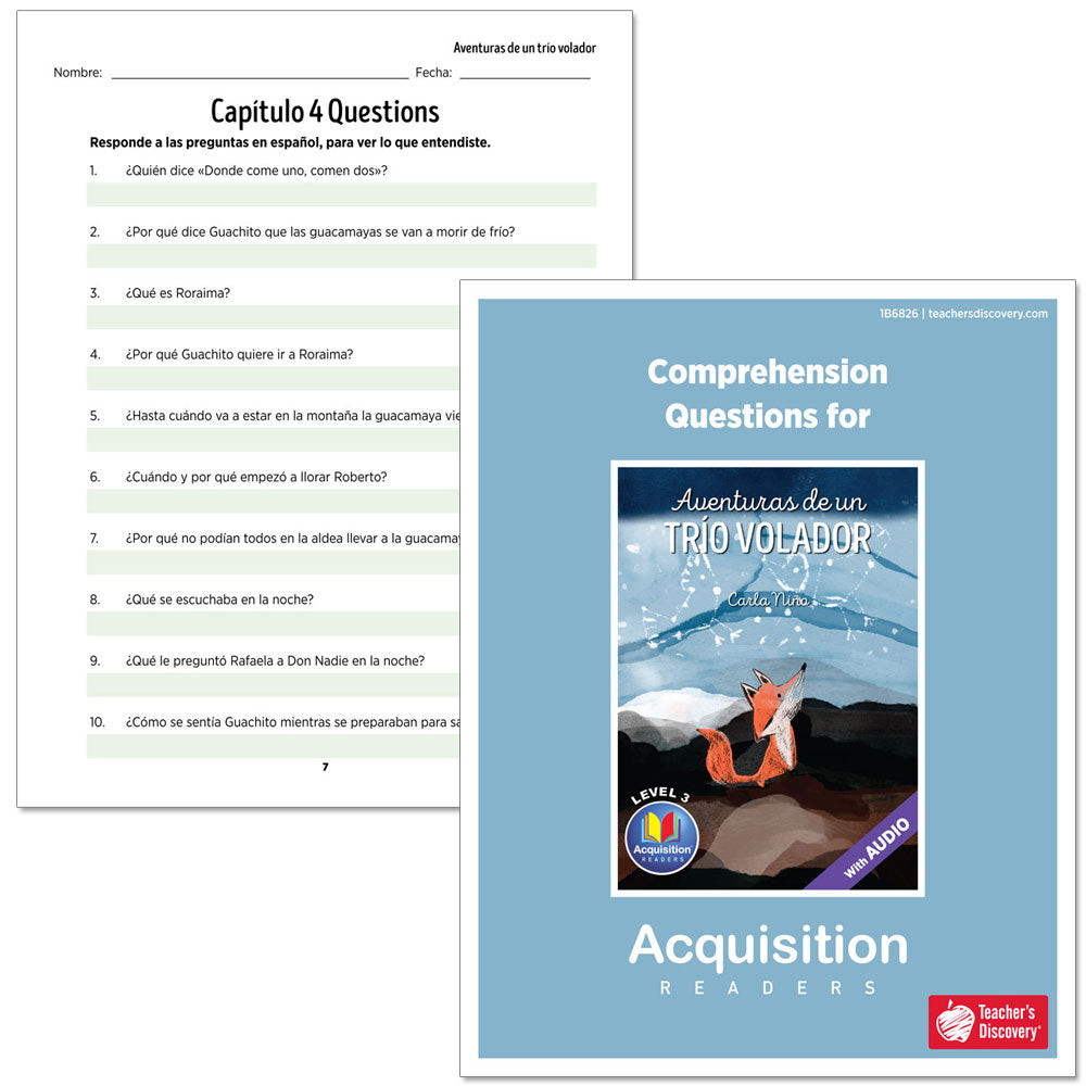Aventuras de un trío volador - Level 3 - Spanish Acquisition™ Reader by Carla Niño