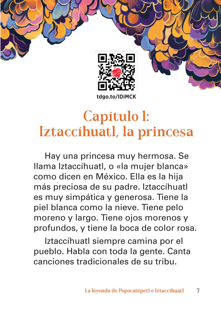 La leyenda de Popocatépetl e Iztaccíhuatl - Level 1 - Spanish Acquisition™ Reader by Paula Twomey