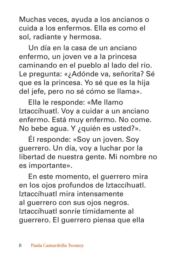 La leyenda de Popocatépetl e Iztaccíhuatl - Level 1 - Spanish Acquisition™ Reader by Paula Twomey