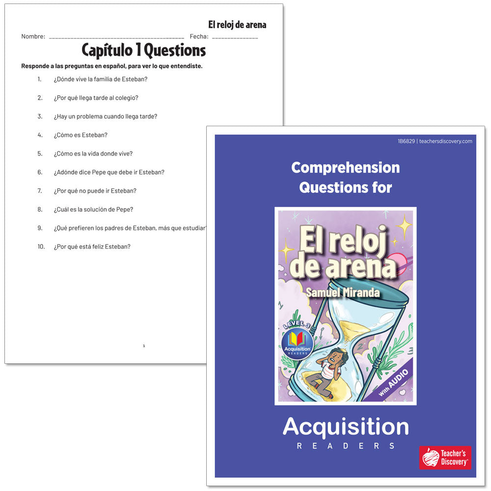 El reloj de arena - Level 3 - Spanish Acquisition™ Reader by Samuel Miranda