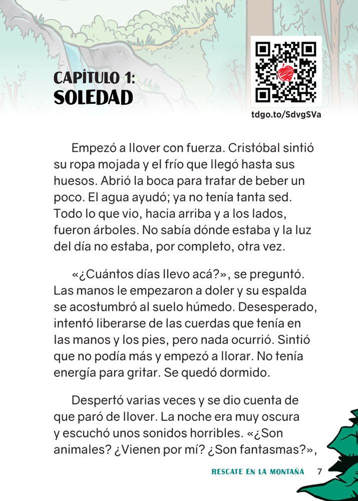 Rescate en la montaña - Level 2 - Spanish Acquisition™ Reader by María Ardila Ramírez