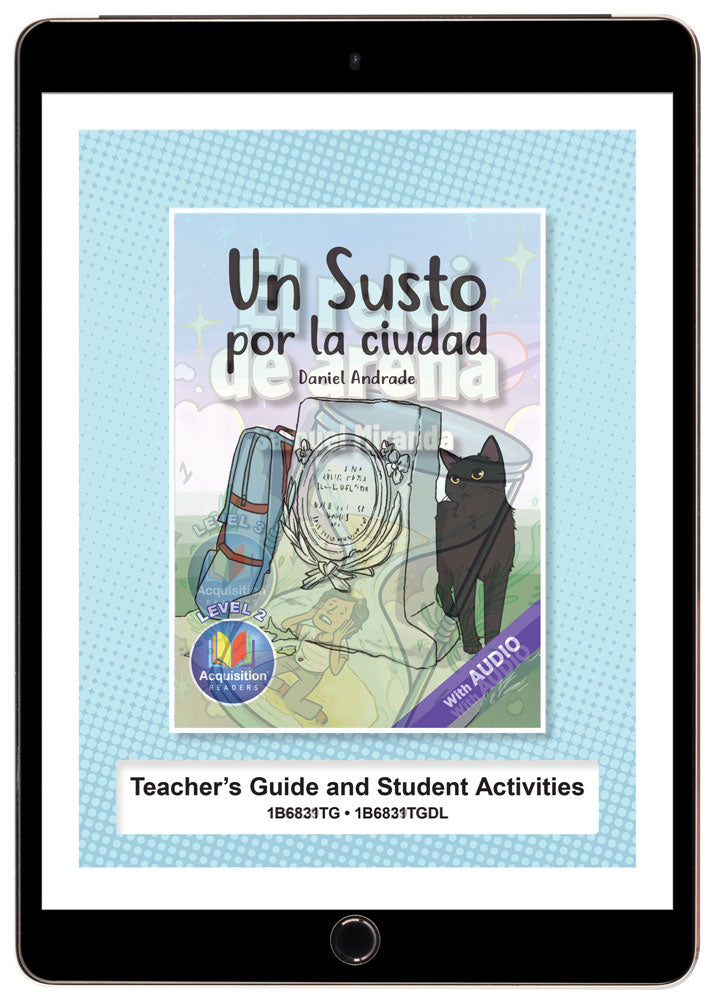 Un Susto por la ciudad - Level 2 - Spanish Acquisition™ Reader by Daniel Andrade