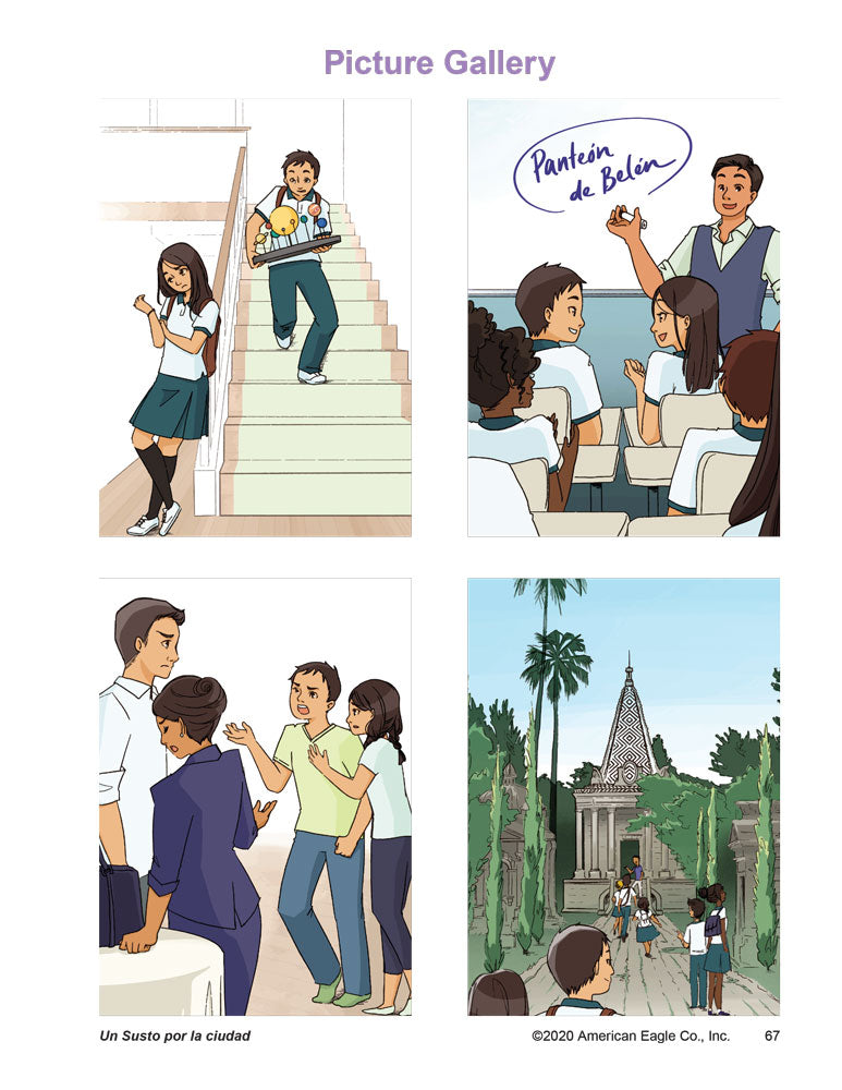 Un Susto por la ciudad - Level 2 - Spanish Acquisition™ Reader by Daniel Andrade