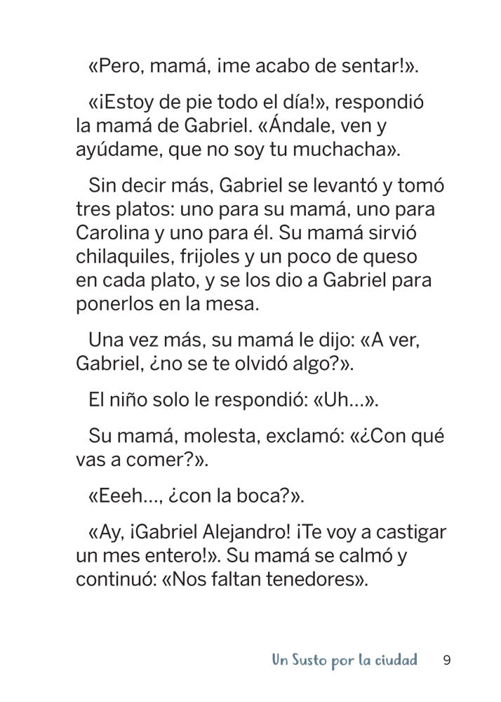 Un Susto por la ciudad - Level 2 - Spanish Acquisition™ Reader by Daniel Andrade