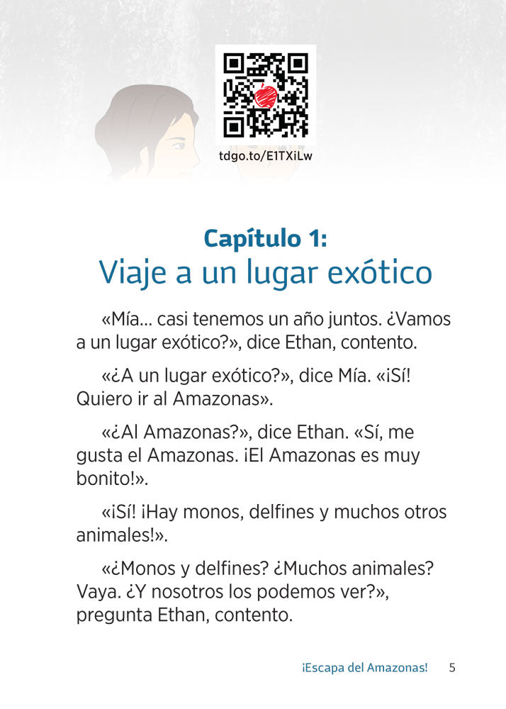 ¡Escapa del Amazonas! - Level 1 - Spanish Acquisition™ Reader by Paulina Córdoba