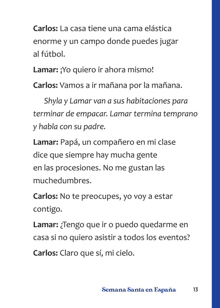 Semana Santa en España - Level 1 - Spanish Acquisition™ Reader by Carrie McLaren & Courtney Arthur