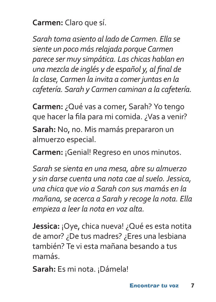 Encontrar tu voz - Level 2 - Spanish Acquisition™ Reader by Carrie McLaren & Courtney Arthur