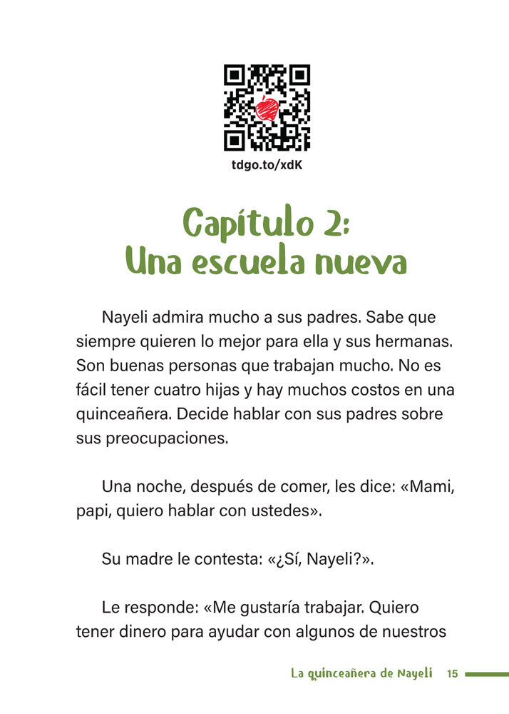 La quinceañera de Nayeli - Level 2 - Spanish Acquisition™ Reader by Denise Hatcher