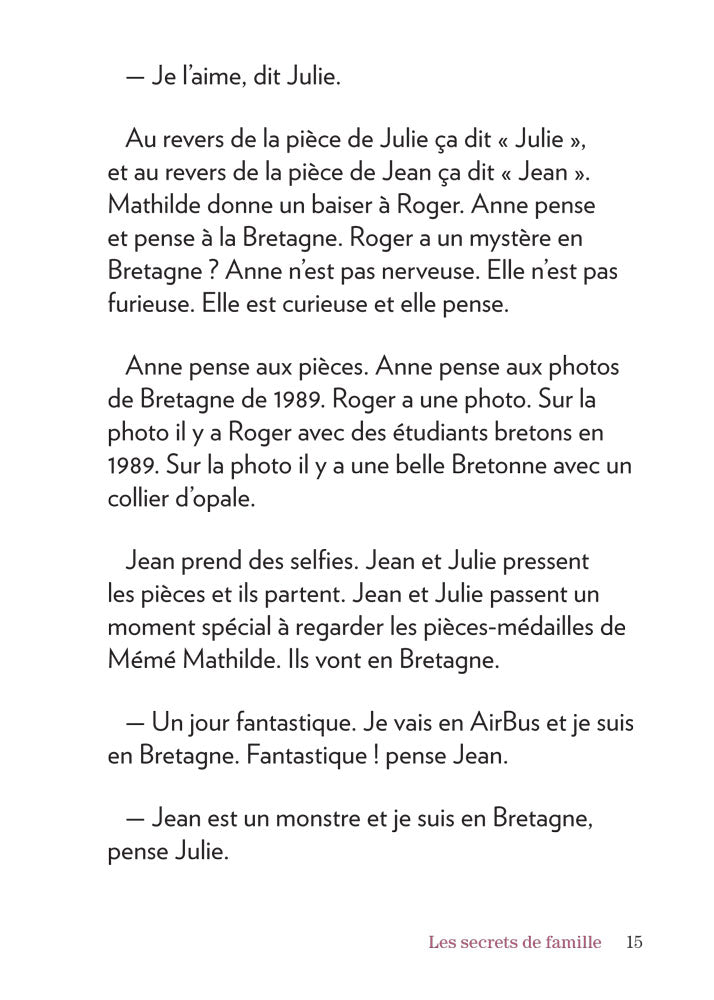 Les secrets de famille - Level 1 - French Acquisition™ Reader by Patricia Verano & Theresa Marrama