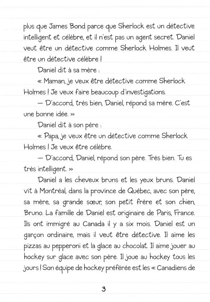 Daniel le détective - Level 1 - French Reader by Rebecca Landor & Niki Tottingham