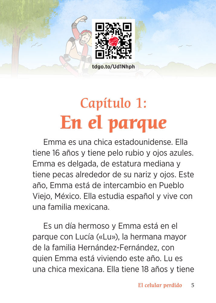 El celular perdido - Level 1 - Spanish Acquisition™ Reader by Carrie McLaren