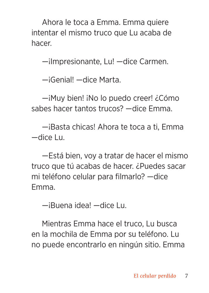 El celular perdido - Level 1 - Spanish Acquisition™ Reader by Carrie McLaren