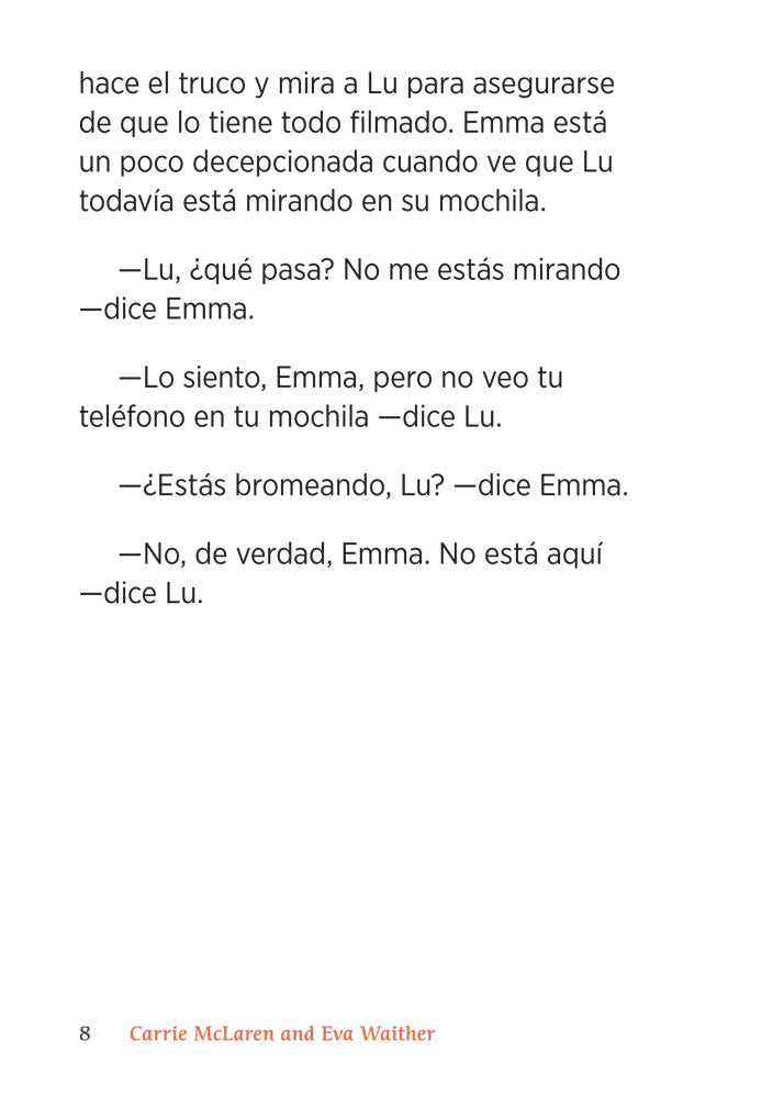 El celular perdido - Level 1 - Spanish Acquisition™ Reader by Carrie McLaren
