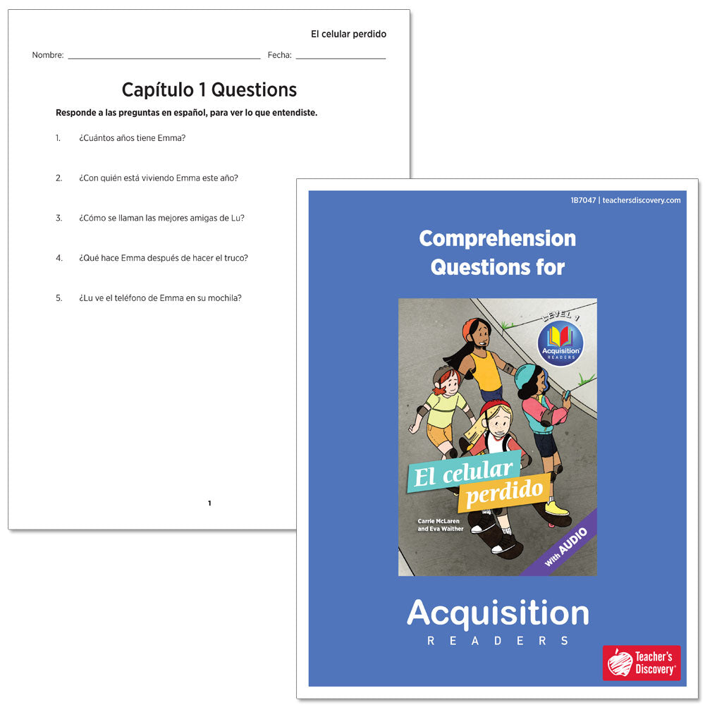 El celular perdido - Level 1 - Spanish Acquisition™ Reader by Carrie McLaren