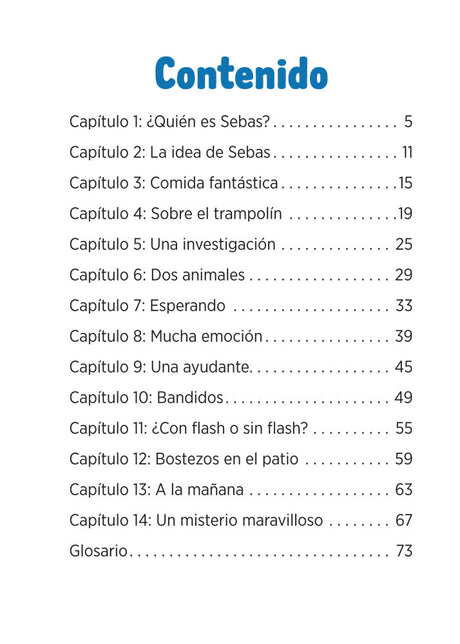 Sebas en el patio - Level 1 - Spanish Acquisition™ Reader by Nicole Hartung