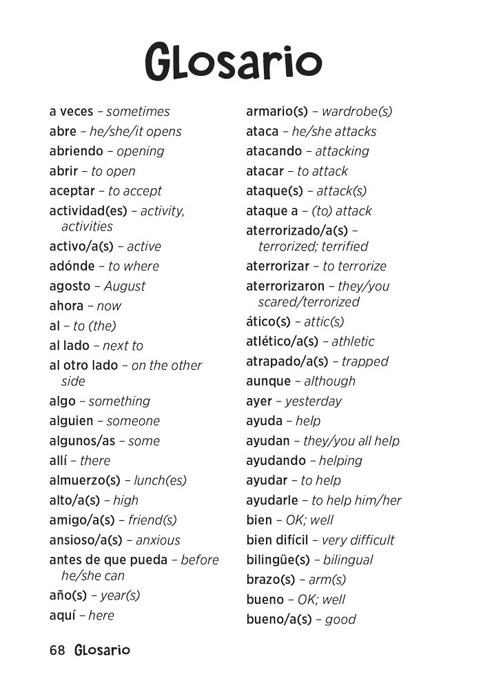 El monstruo del ático - Level 2 - Spanish Acquisition Reader by Amber Dickey