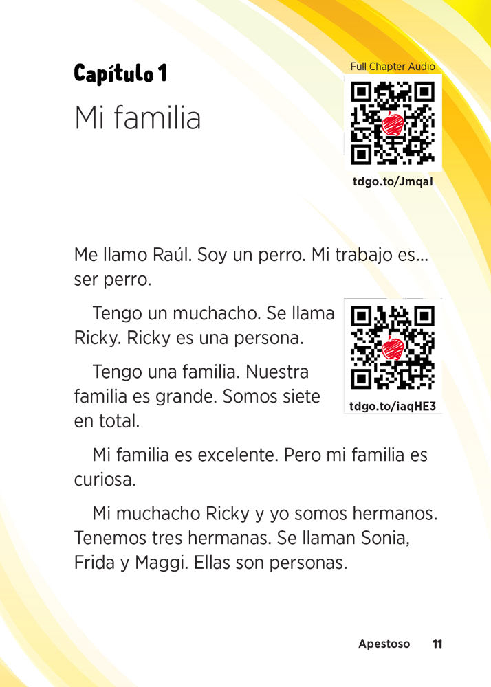 Apestoso - Level 1 - Spanish Enhanced® Reader by Sonia Dolores Estrada Morales