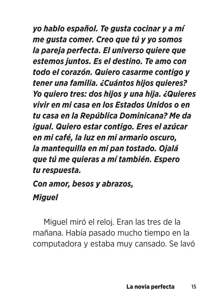 La novia perfecta - Level 2 - Spanish Reader by Bryan Kandel