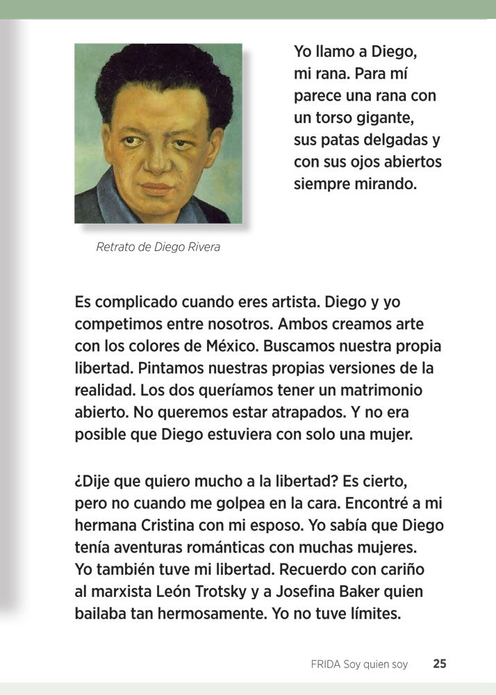 FRIDA Soy quien soy - Level 2 - Enhanced Reader by Sonia Dolores Estrada Morales