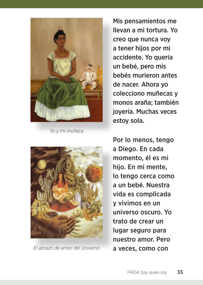 FRIDA Soy quien soy - Level 2 - Enhanced Reader by Sonia Dolores Estrada Morales