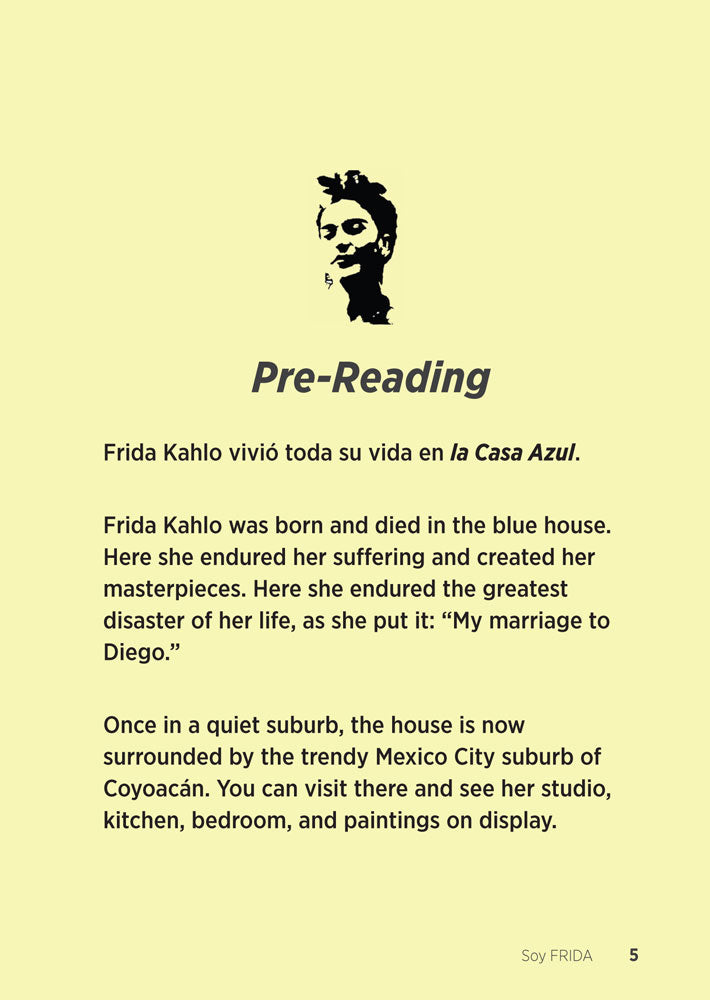 Soy FRIDA - Level 1 - Spanish Reader by Sonia Dolores Estrada Morales