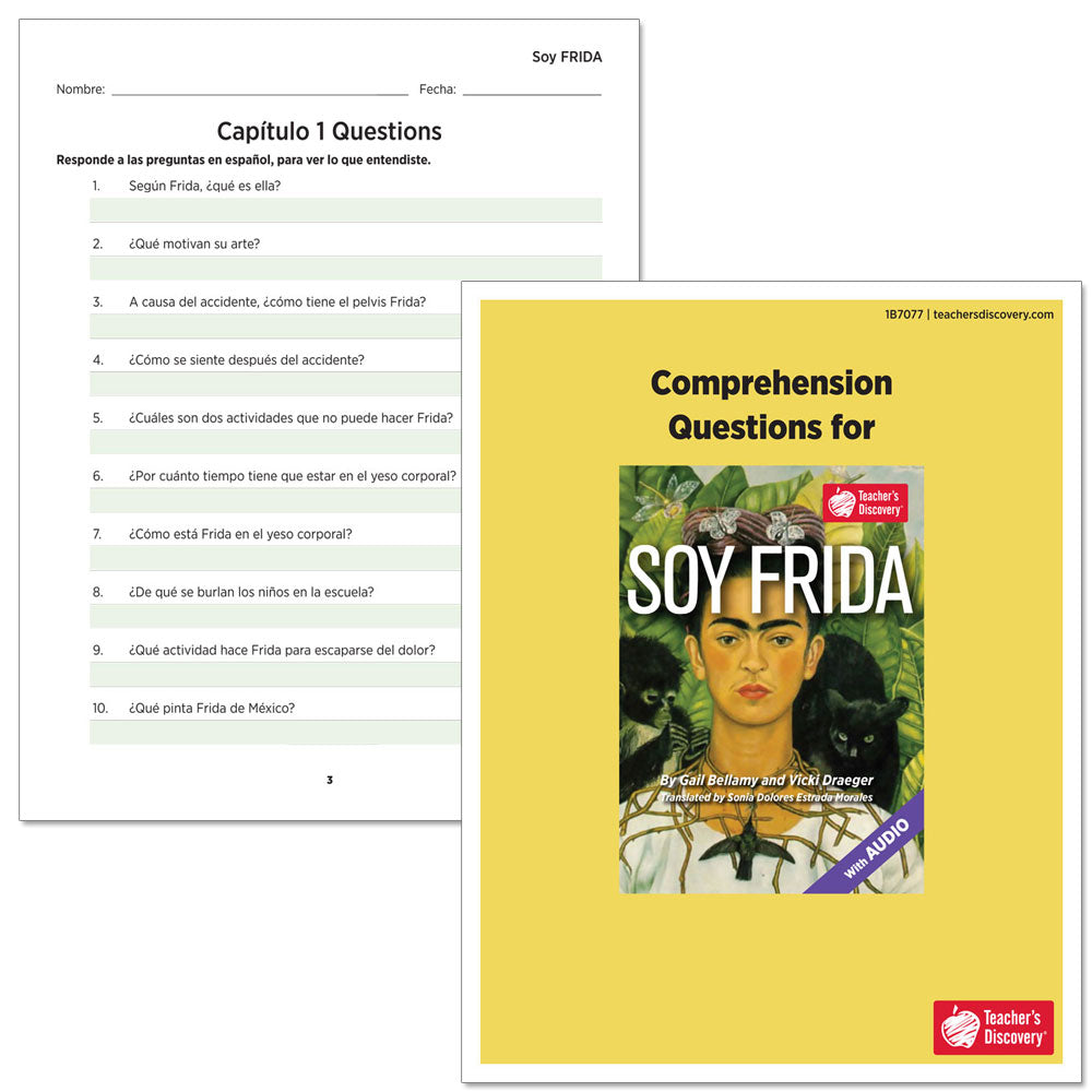 Soy FRIDA - Level 1 - Spanish Reader by Sonia Dolores Estrada Morales