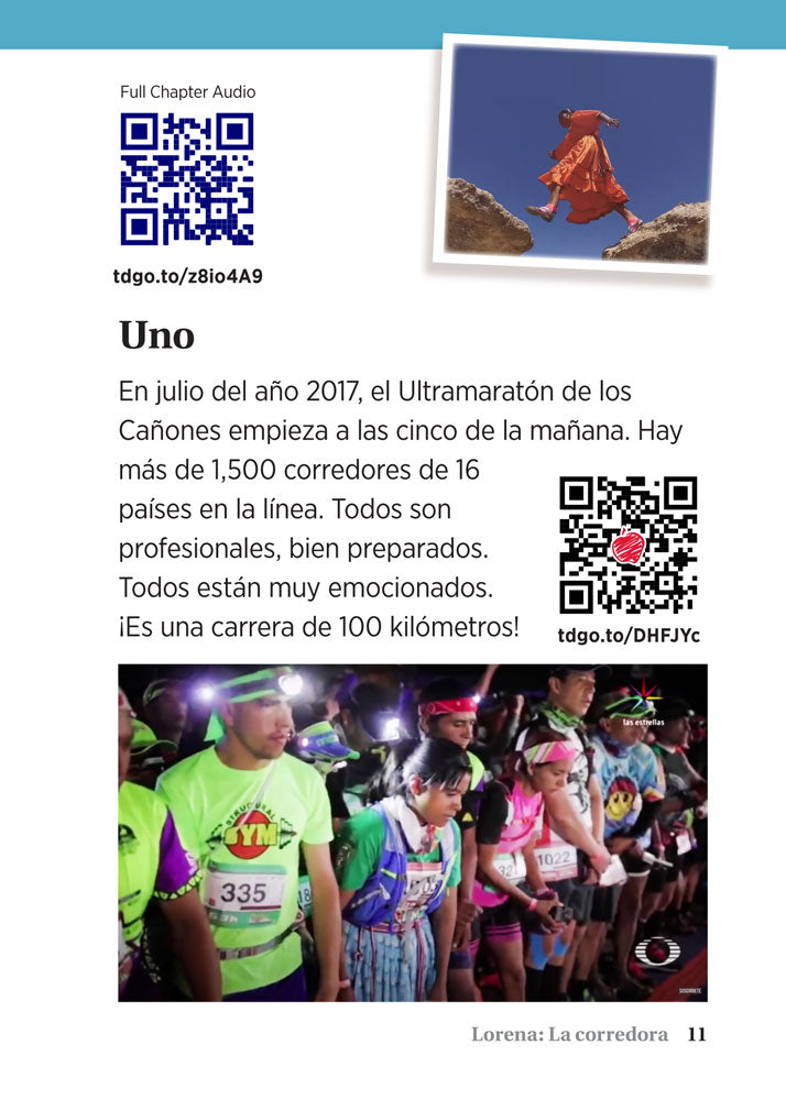 Lorena: La corredora - Level 2 - Spanish Enhanced® Reader by Sonia Dolores Estrada Morales