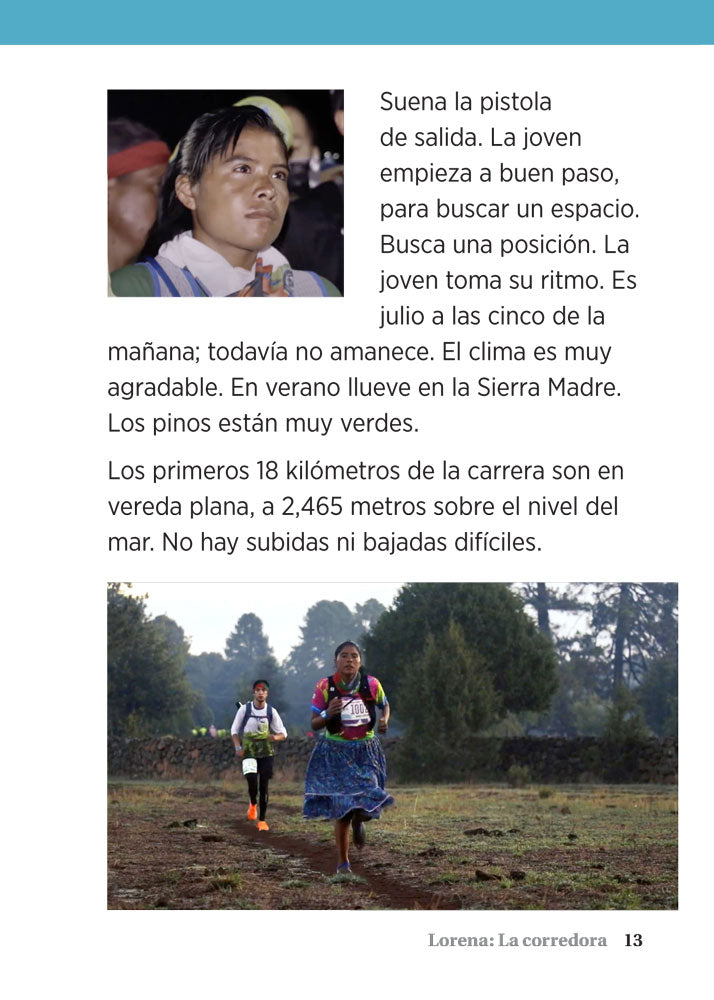 Lorena: La corredora - Level 2 - Spanish Enhanced® Reader by Sonia Dolores Estrada Morales