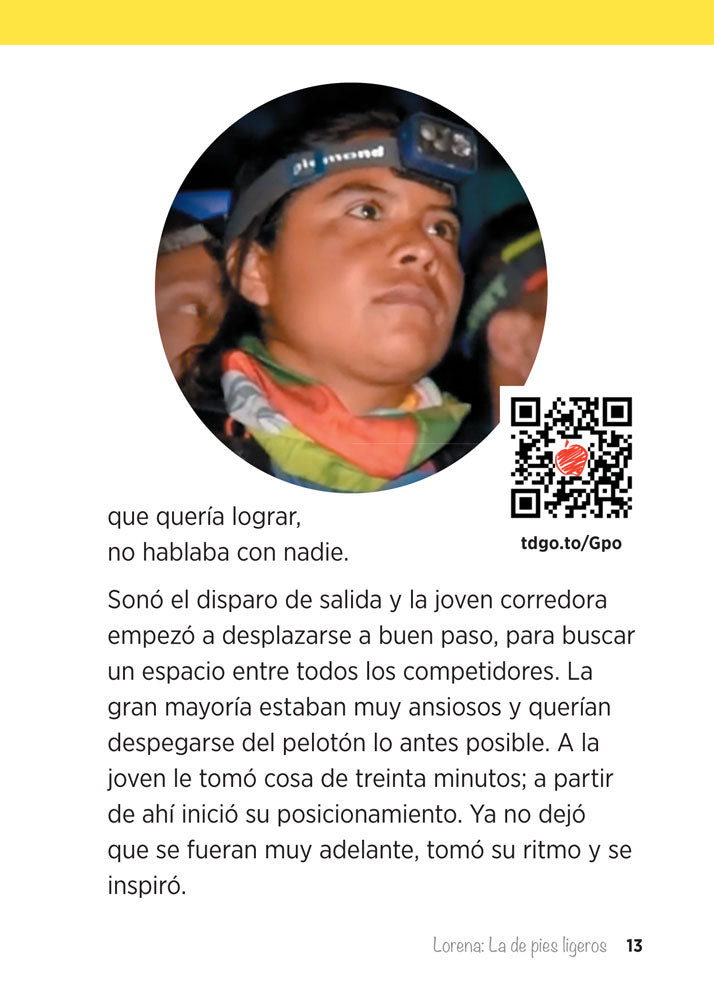 Lorena: La de pies ligeros - Level 3 - Spanish Enhanced® Reader by Sonia Dolores Estrada Morales