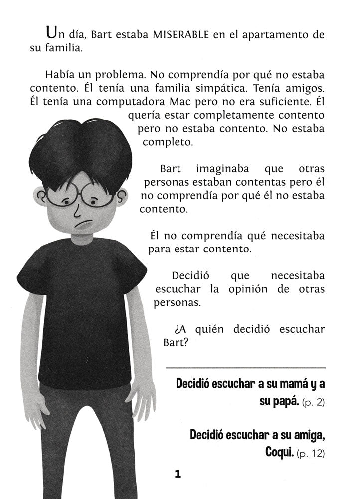 Bart quiere un gato - Level 1 - Spanish Reader