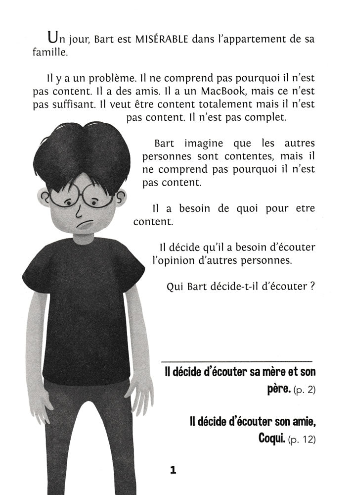 Bart veut un chat - Level 1 - French Reader