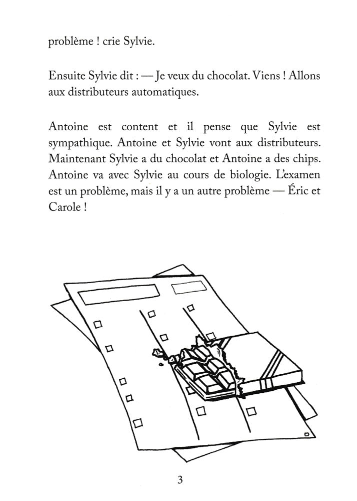 Nouvelle école, nouveaux amis - Level 1 - French Reader by Eric Richards