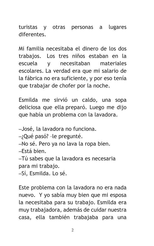 Fue un viaje difícil - Level 2 - Spanish Reader by Jennifer Degenhardt