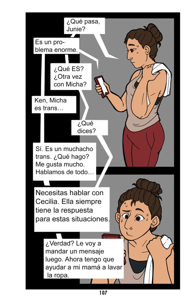 Cambios - Level 2+ - Spanish Graphic Novel by Jennifer Degenhardt