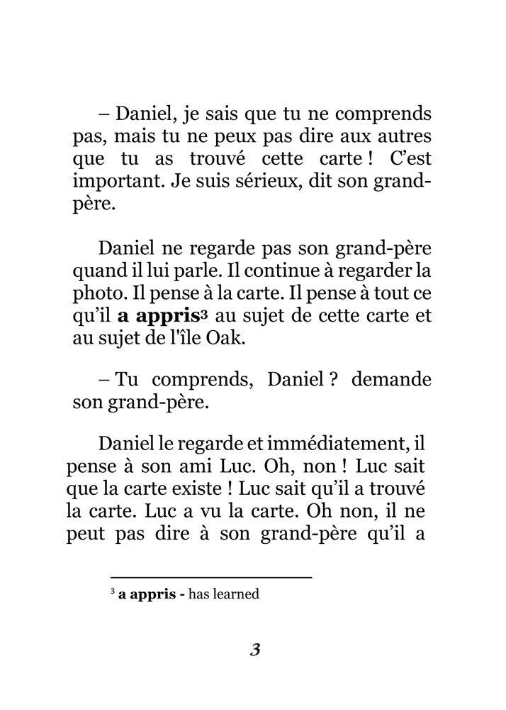 L'île au trésor : Deuxième partie : La découverte d'un secret - Level 2+ - French Reader by Theresa Marrama