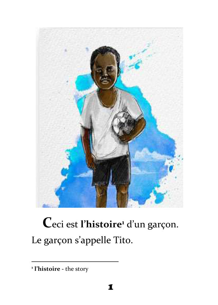 Les chaussettes de Tito - Level 1 - French Reader by Theresa Marrama