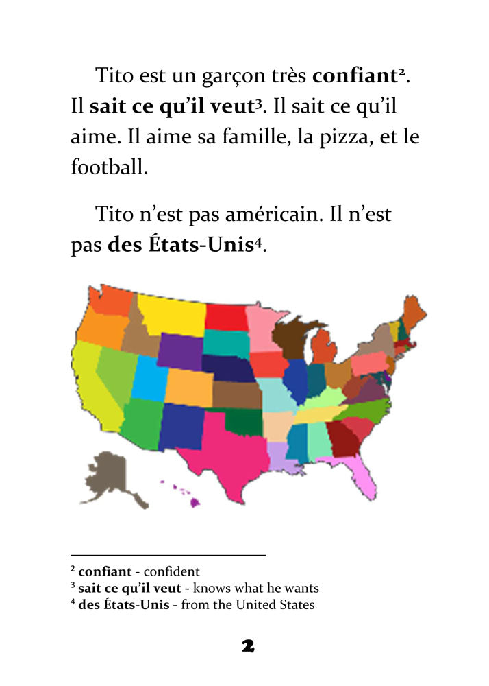 Les chaussettes de Tito - Level 1 - French Reader by Theresa Marrama