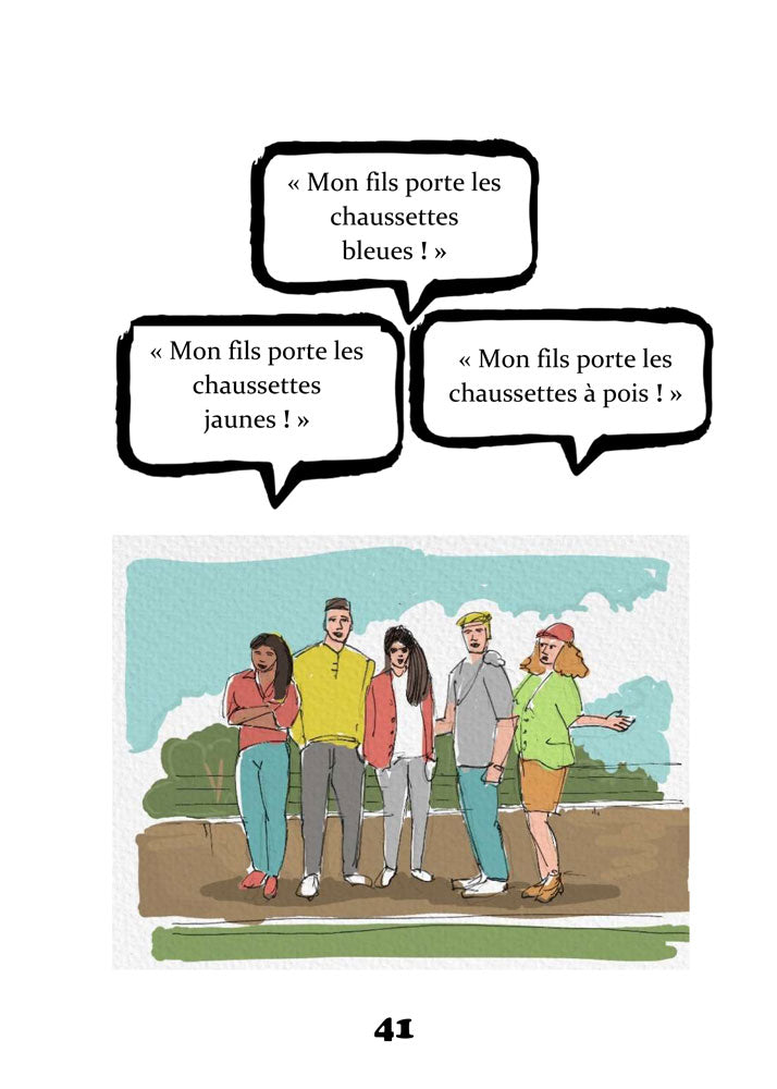 Les chaussettes de Tito - Level 1 - French Reader by Theresa Marrama