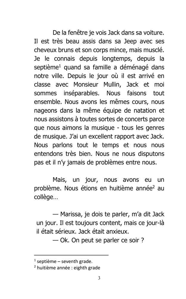 Les Trois Amis - Level 2/3 - French Reader by Jennifer Degenhardt