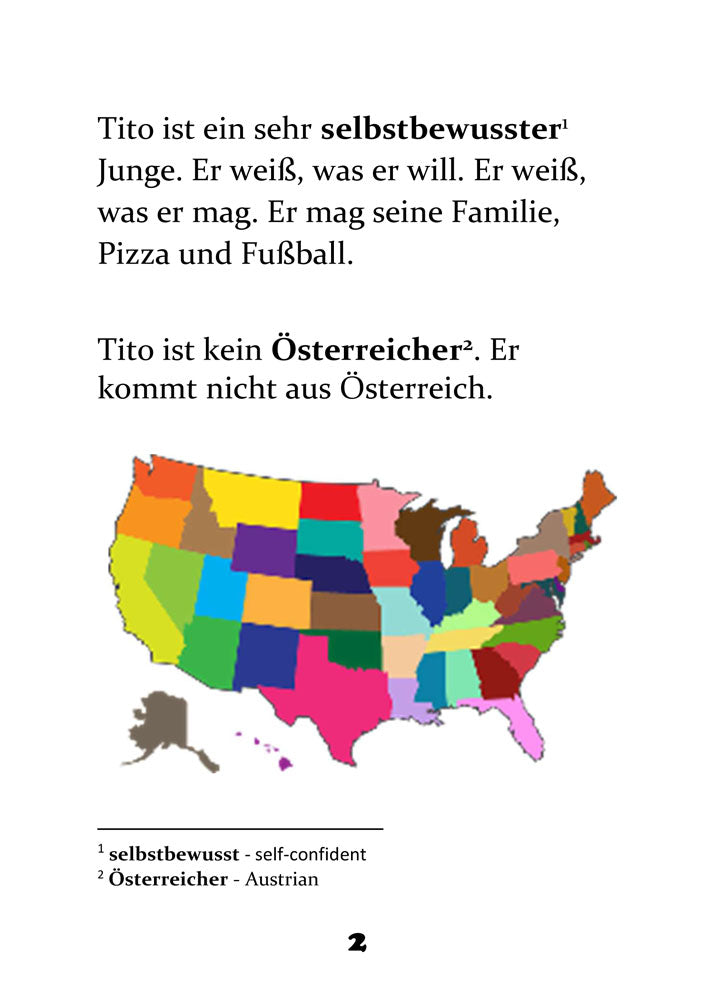 Die Stutzen von Tito - Level 1 - German Reader by Theresa Marrama