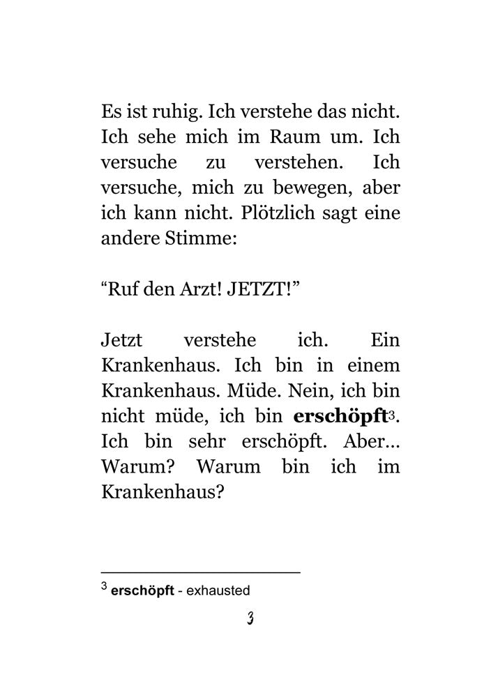 Der Unfall - Level 2+ - German Reader by Theresa Marrama