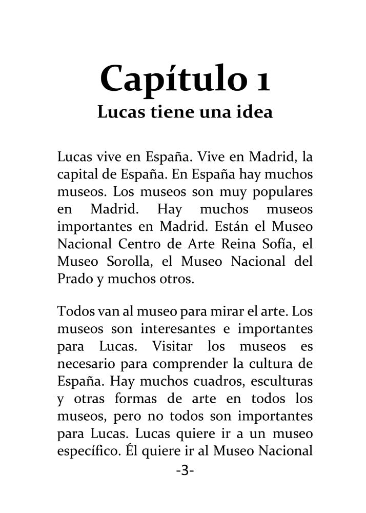 Misterio en el museo - Level 1/2 - Spanish Reader by Theresa Marrama