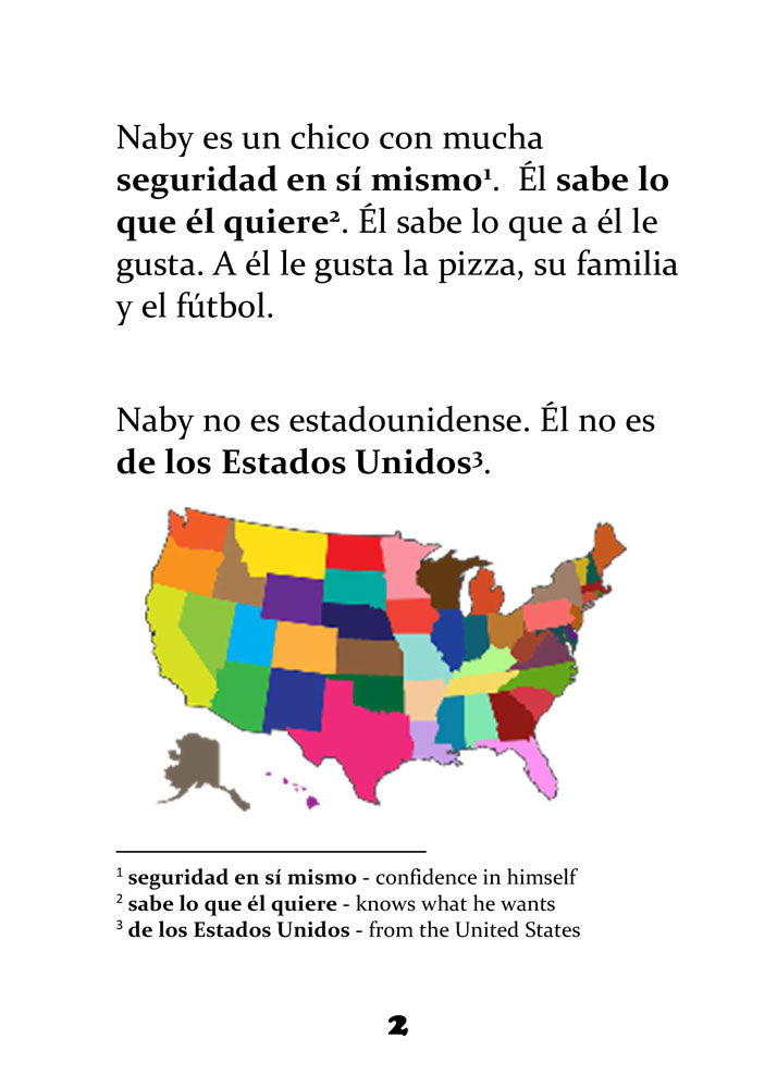 Los calcetines de Naby - Level 1 - Spanish Reader by Theresa Marrama