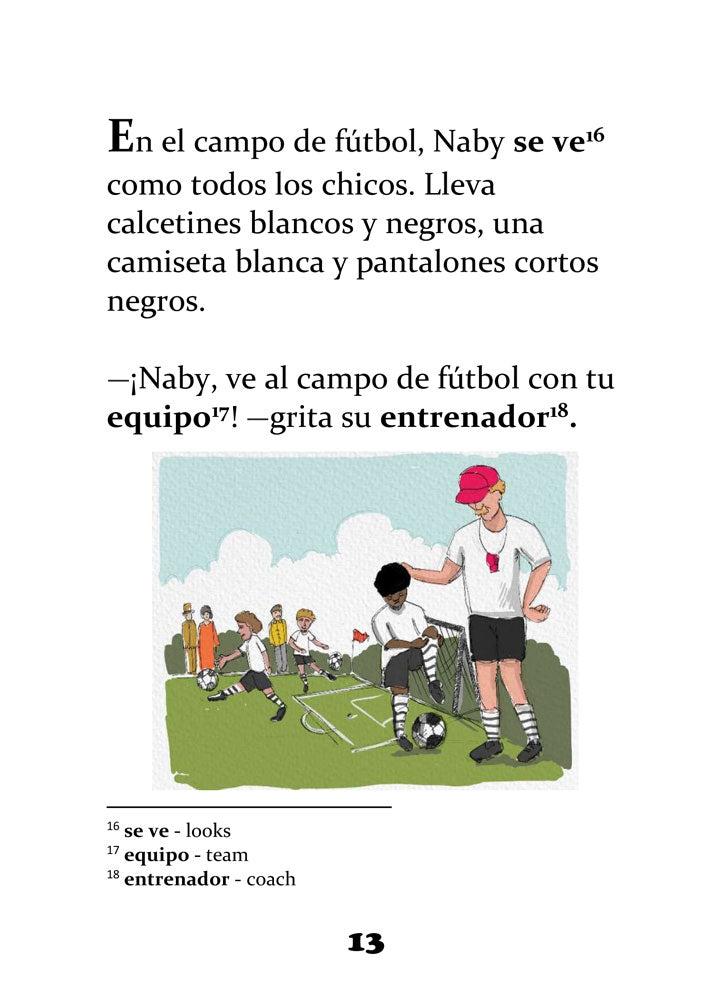 Los calcetines de Naby - Level 1 - Spanish Reader by Theresa Marrama