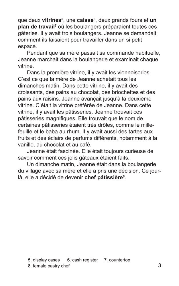 Jeanne et la Coupe de France de la Pâtisserie - Level 3 - French Reader by Eva Clerc