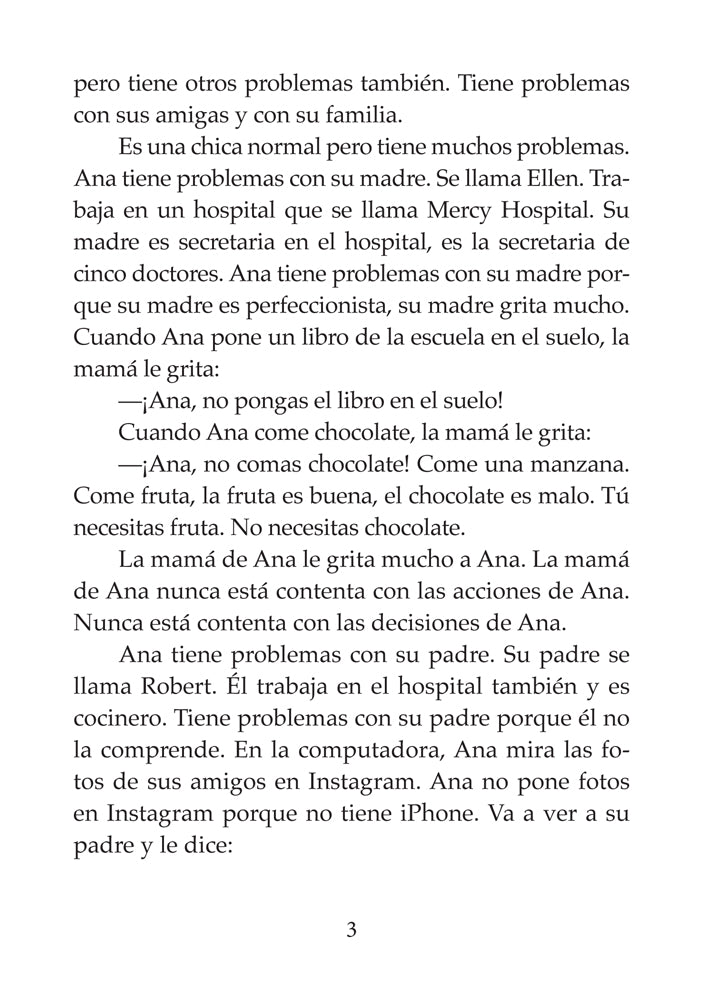 Pobre Ana Moderna - Level 1 - Spanish Reader by Blaine Ray