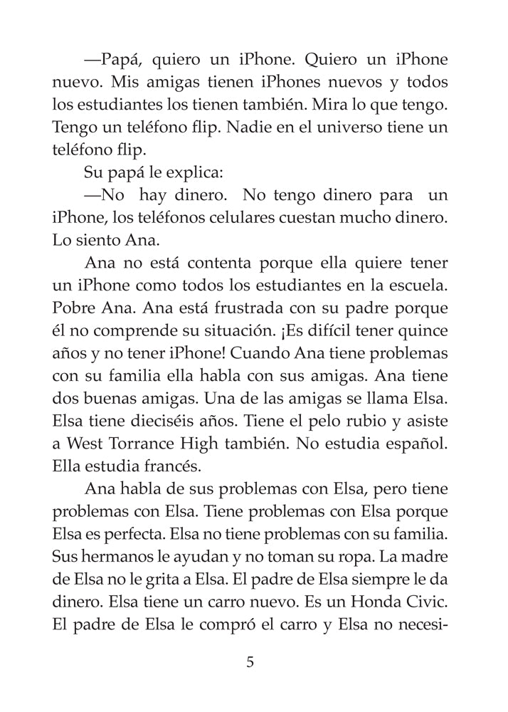 Pobre Ana Moderna - Level 1 - Spanish Reader by Blaine Ray