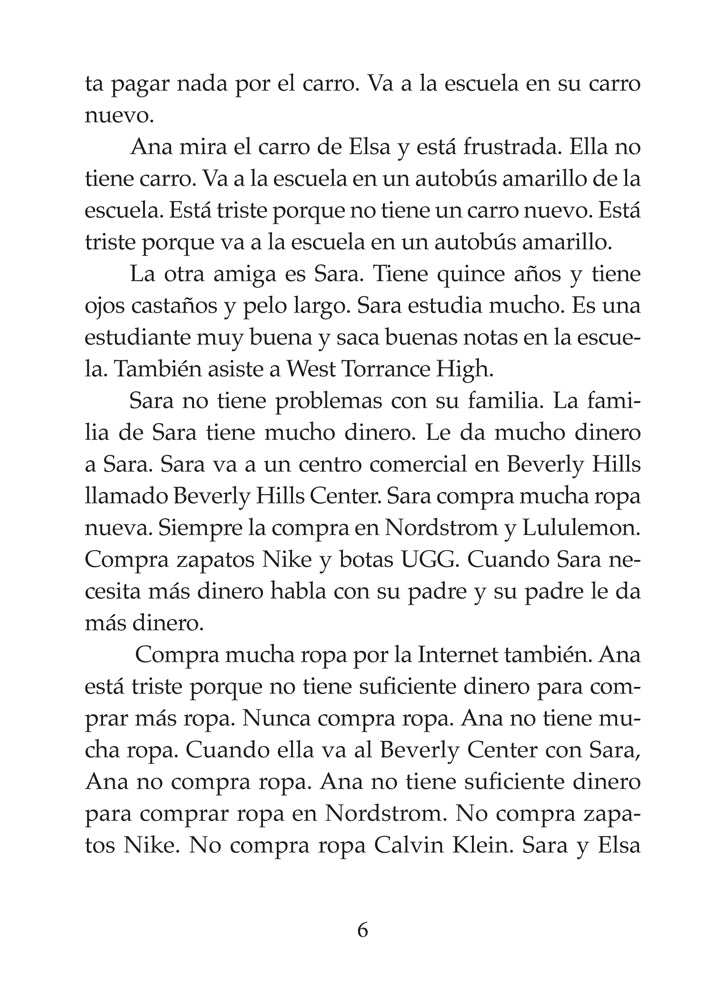 Pobre Ana Moderna - Level 1 - Spanish Reader by Blaine Ray